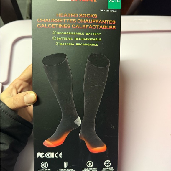Heated socks - Picture 1 of 4